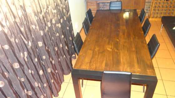 9 piece Dinning Room set For Sale