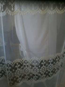 90cm lacenet curtain - FULL SEALED ROLL