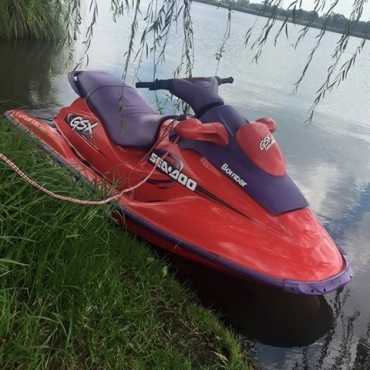 98 seadoo GSX LTD met trailer