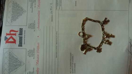 9c gold bracelet