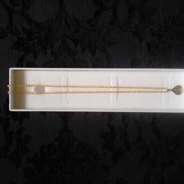 9ct gold rope chain plus pendant