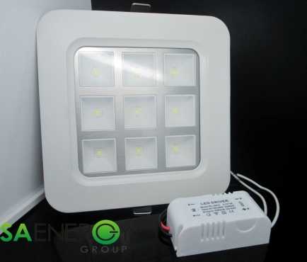 9W 220V LED SQUARE PANEL CEILING LIGHT