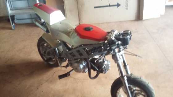 A 25cc Kiddies bike (petrol)