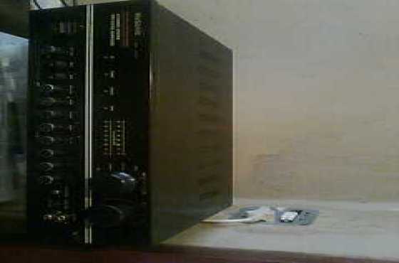 A black powerful wesonic amplifier.