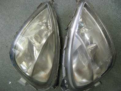 A-class Mercedes headlamp assemblies