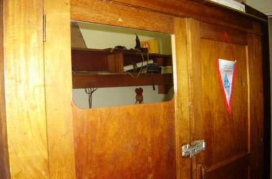 A Linen Cupboard from circa 1936.  Believed to be made of Ash timber.