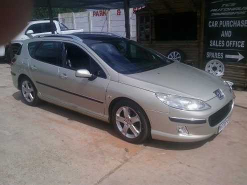 a Peugeot 407 3.0i 2006