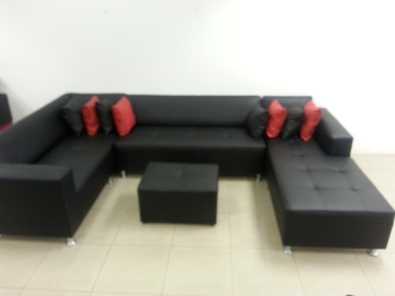 A U-Shape Corner Lounge set , 3.4m x 2.0m.