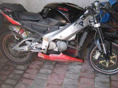 Accident Damaged Aprilia 125cc  - R17,500