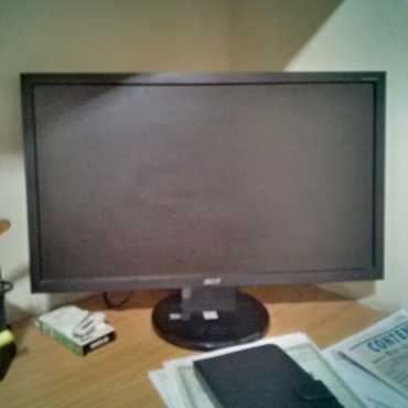 Acer flat computer screen