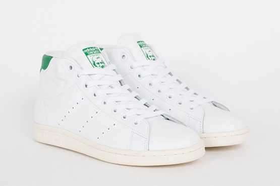 Adidas Stan Smith mid sneakers white size 6