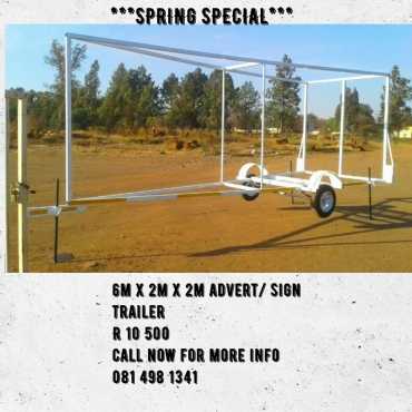 Advert  Sign Trailer