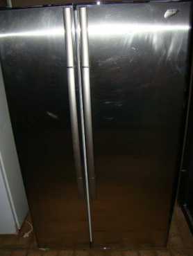 AEG stainless steel side x side FridgeFreezer frost free