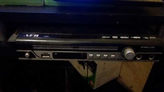 AFR dvd player with MSI tablet