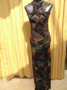 Africa evening dress