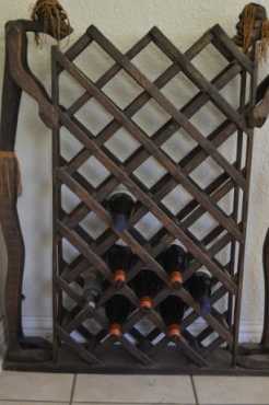 African wine rack