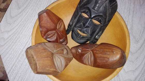 African wooden masks