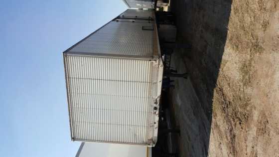 Afrit Tri-axle Aluminium Closed Body Trailer