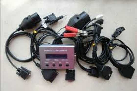 Air bag and service reset tool