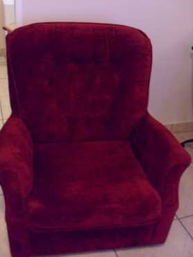 Airflex chair (Velvet Red)