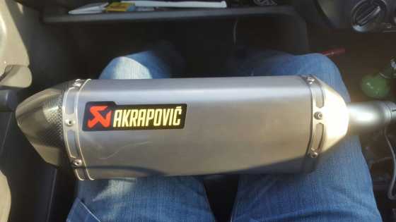 akrapovic slip on