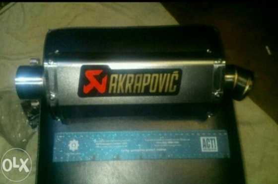 Akrapovic Titanium Super bike or dirt Bike Exhaust