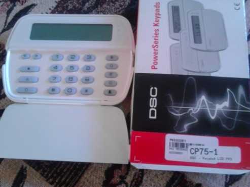 Alarm system keypad