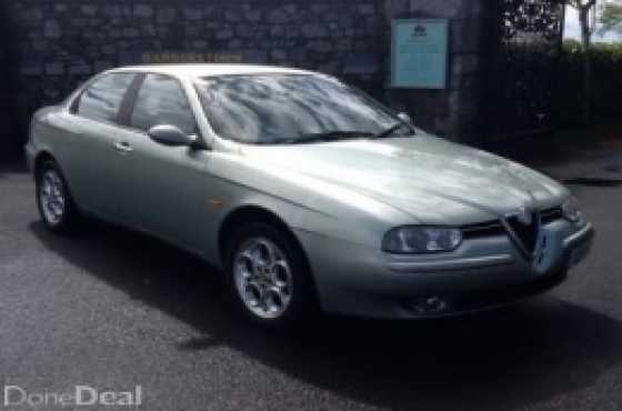 Alfa Romeo 156, oil pump damaged, license disc expired
