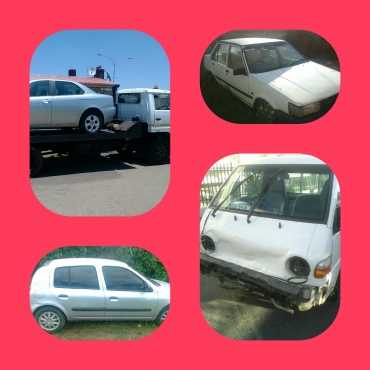 All cars and bakkies wanted as is today. Call 0608448161