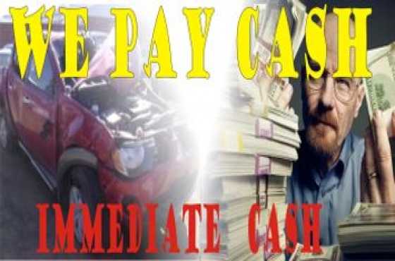 All cars wanted damage or not