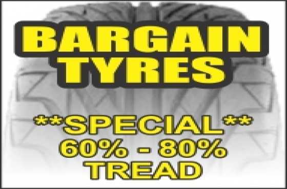 All sizes of wheels and tyres