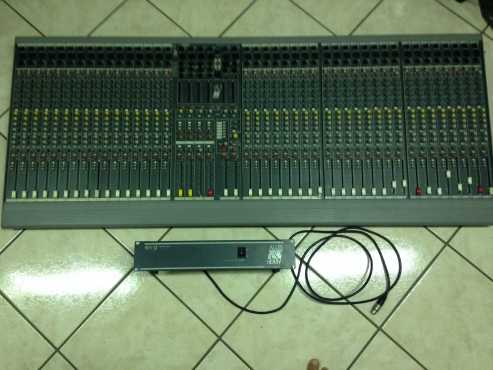 Allen amp Heath GL3 Custom 40 Channel mixer with RPS9 power supply