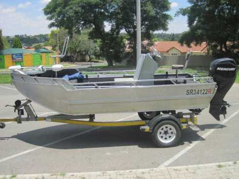 ALLEY CAT ALUMINIUM HULL WITH 60HP BIGFOOT EFI