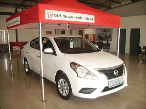 Almera 1.5 Acenta  ManualWhite Hatch Back