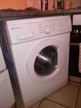 Almost new kelvinator washing machine