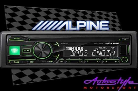 Alpine CDE-180R Mp3 with USB front Loader