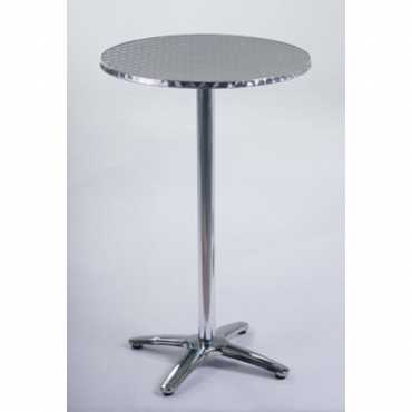 ALUMINIUM COCKTAIL TABLE 60X60 CM