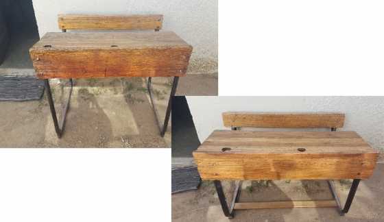 Amazing Antique School Benches