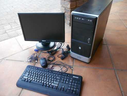 AMD Athlon desktop PC, complete with Windows 10 Pro