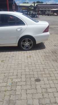 AMG Mercedes mags with tyres. Set of 4