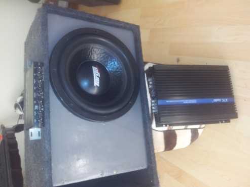 amp sub amd equaliser