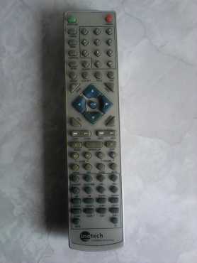 An inotech dvd remote control .