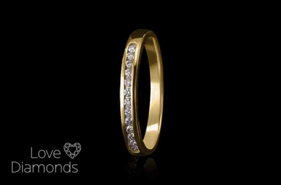 Anniversary Gold diamond Ring R1200.00