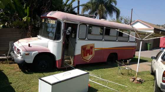 Antique Bedford party Bus for sale.