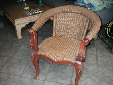 Antique deco chair