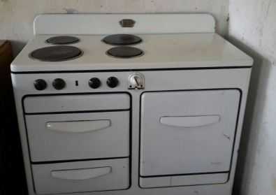 antique electric stove