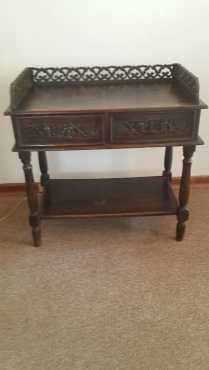 Antique Hall Telephohe Table