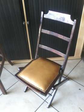 Antique Imbuia Chair