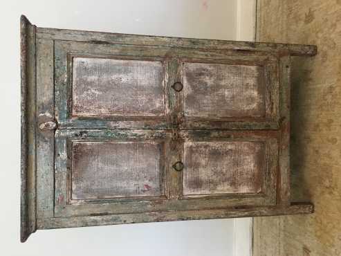 Antique Indian 2-Door Cabinet