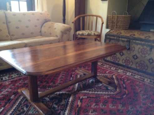 Antique Oregon line coffee table